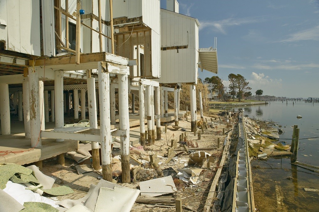 hurricane damage to condo